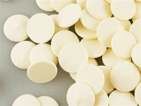 Глазурь кондитерская Молочная Профи-Глейз Белая МЛ (монетки) 15кг ...