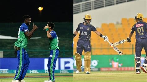 match highlights multan sultans  quetta gladiators updates psl