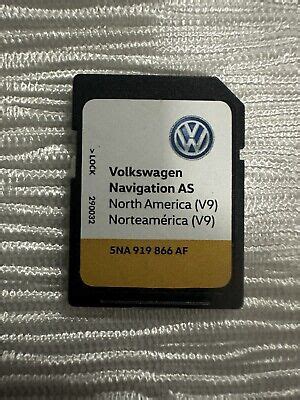 Vw Volkswagen Jetta Navigation Sd Card V Na Af Oem