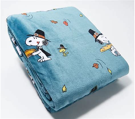 Collectibles New Snoopy Peanuts Halloween Berkshire Soft Throw Blanket 55 X 70 Great Pumpkin