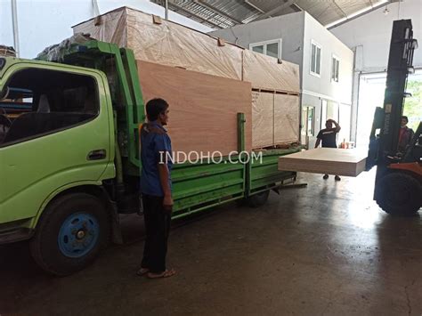 Pengiriman Plywood Mindi 1 PT INDOHO SANTOSA ABADI