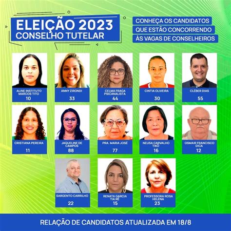 Conheça Os Candidatos Ao Conselho Tutelar De Votuporanga Jornal