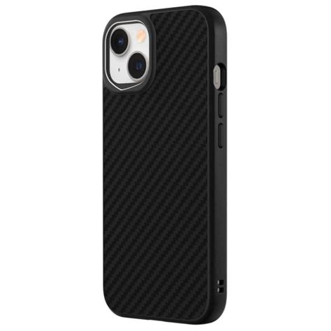 Coque SolidSuit IPhone 14 Carbon Fiber Black RhinoShield Cdiscount