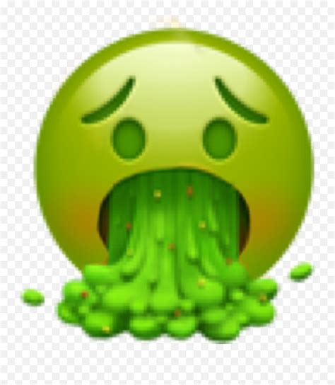 Sick Ew Emoji Puke Sticker By Vghuyresdd Ew Emoji Sick Emoji Png