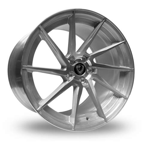 Cades Kratos Brushed Silver Alloy Wheels Wheelbase