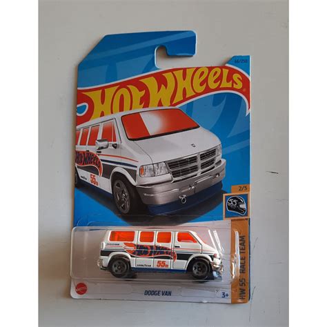 HOT WHEELS HW RACE TEAM DODGE VAN Shopee Brasil