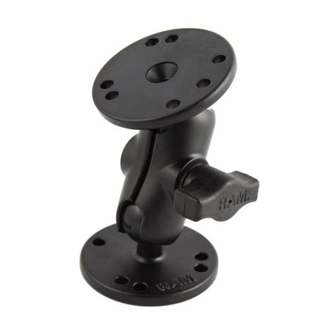 RAM Universal Double Ball Mount with Two Round Plates – RAM-B-101U-A ...