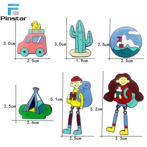 Hot Selling Custom Hard Enamel Boy And Girl Shaped Lapel Pins China