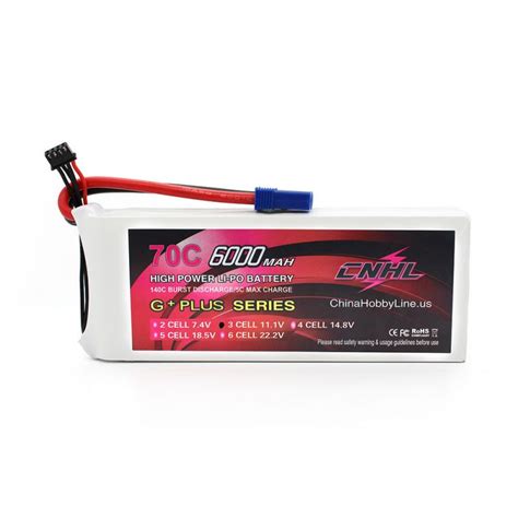 CNHL G PLUS 6000mAh 11 1V 3S 70C Lipo Battery LiPo Batteries For All