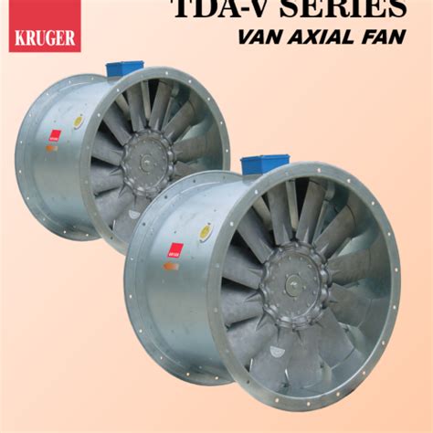 Quạt thông gió Kruger VENTILATION FAN TDA V Series Vane Axial Fan