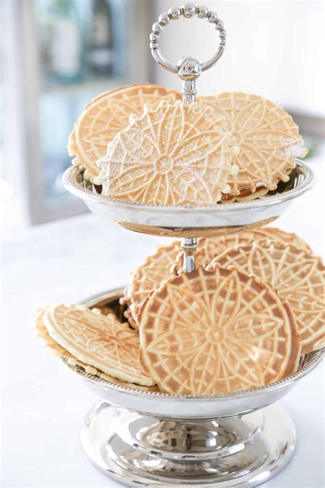 Pizzelle Recipe A Traditional Italian Cookie For Your Holiday Dessert Table