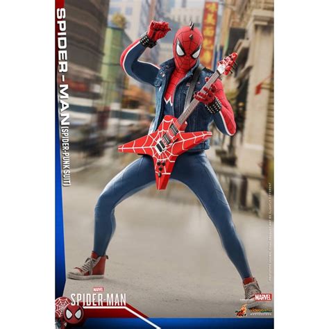 Hot Toys Vgm Marvel S Spider Man Spider Man Spider Punk Suit