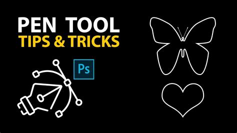 The Best Pen Tool Technique In Photoshop Photoshop Pen Tool Tutorial