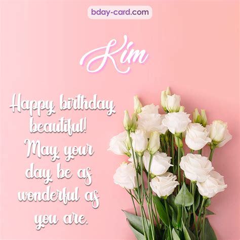 Birthday Images For Kim 💐 — Free Happy Bday Pictures And Photos Bday