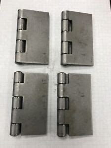 Heavy Duty Weldable Pair X Gate Hinges Steel Butt Hinge Hvy