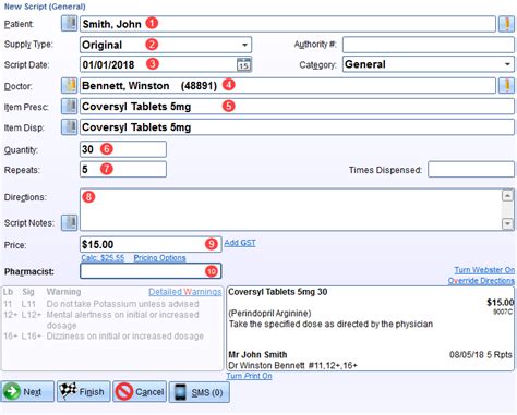 Dispensing Basics Z Software