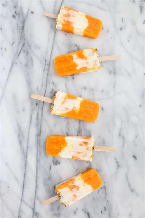 Mandarin Orange Cream Popsicles The Best Homemade Popsicle Recipes