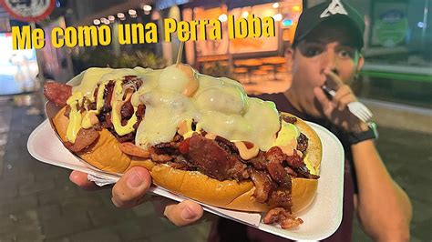 Probando Las Famosas Perras Del Poblado En Medellin 🌭 Ahí Comió Maluma