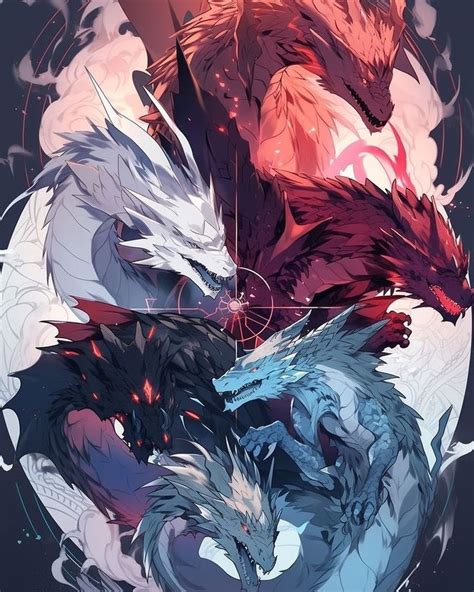 White Dragon Vs Red Dragon Vs Blue Dragon In 2023 Dragon Drawing Dragon Artwork Fantasy