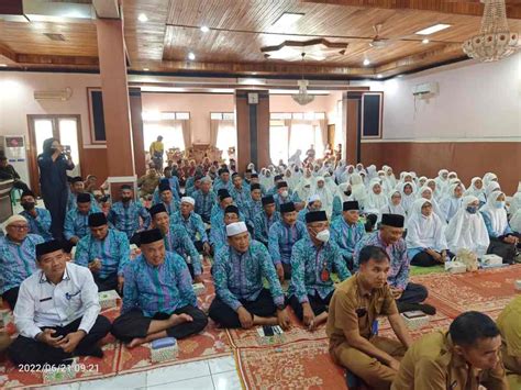 Pelepasan Calon Ja Maah Haji Bungo Oleh Bupati Bungo H Mashuri SP ME