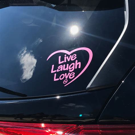 Live laugh Love Pink Decal, Sticker – Live Laugh Love®