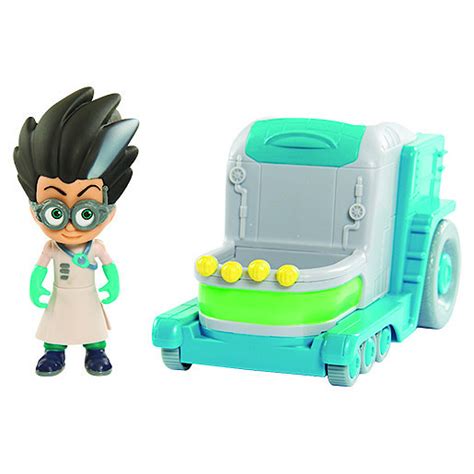 Pj Masks Villain Romeos Lab Vehicle With Romeo Figure The Entertainer