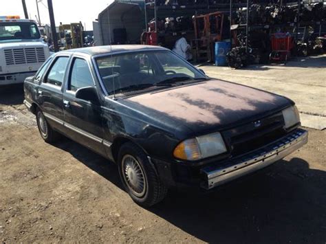 Your Own Beat Up 1987 Ford Tempo Awd Dailyturismo