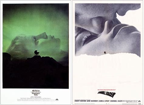 Two Different Movie Posters With One Woman Kissing The Other