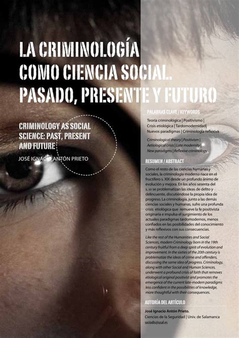 La Criminologia Como Ciencia IAFJSR PDF