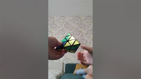как собрать треугольный кубик рубик. - YouTube