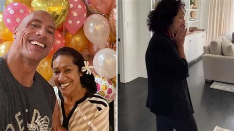 Dwayne Johnson Brings Mom To Tears After He Surprises Her With A Brand