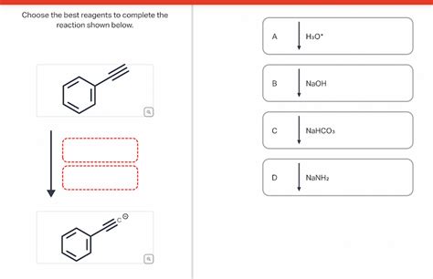 Answered Choose The Best Reagents To Complete Bartleby