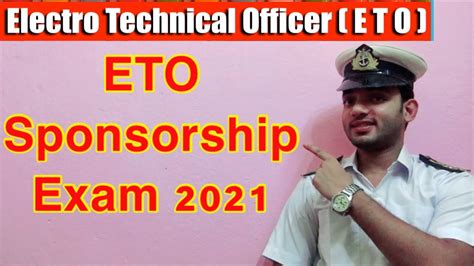 ETO Sponsorship Exam 2021 YouTube