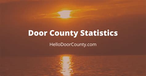 39 Must-Know Door County Statistics [Infographic]