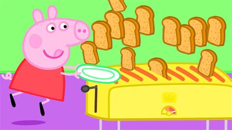 Peppa Pig's Best Breakfast Club – The Toast Flood! | Peppa Pig Official Family Kids Cartoon ...