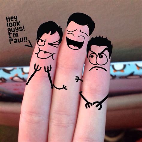 Hahaha Finger Fun Finger Fun Finger Art Print Tattoos