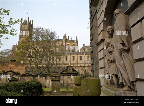 St Cuthbert's Church, the cemetery, Edinburgh, St John's church in ...