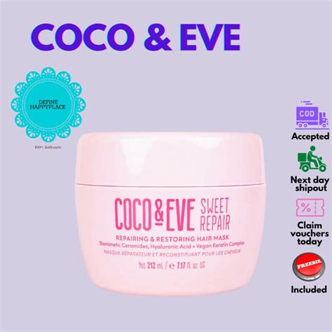 Coco And Eve Sweet Repair Repairing And Restoring Hair Mask 212ml