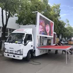 Isuzu Digital Billboard Truck Mm Sides P Mobile Stage Truck