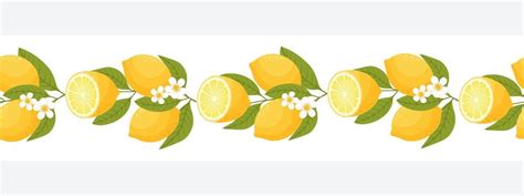 Lemon Border Vector Art, Icons, and Graphics for Free Download