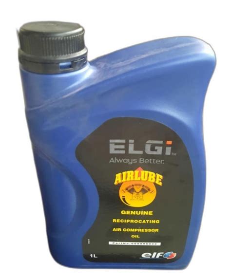 Elgi Air Compressor Oil Packaging Type Bottle At ₹ 250litre In Solan