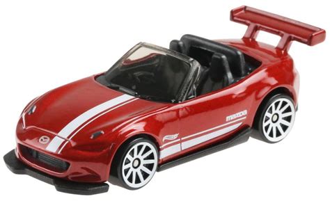 Hot Wheels Coche Then And Now Mazda Mx Miata Cm Rojo Internet