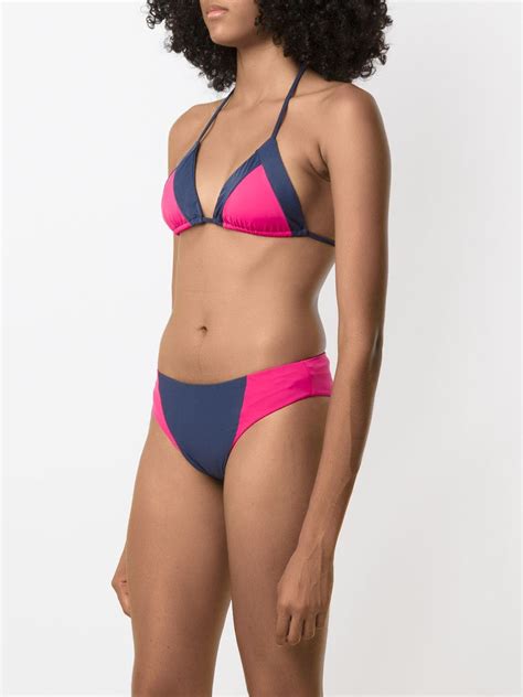 Brigitte Bikini In Colour Block Optik Farfetch