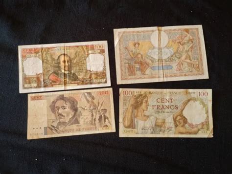 Lot De Billets Anciens Fran Ais De Francs Eur Picclick Fr