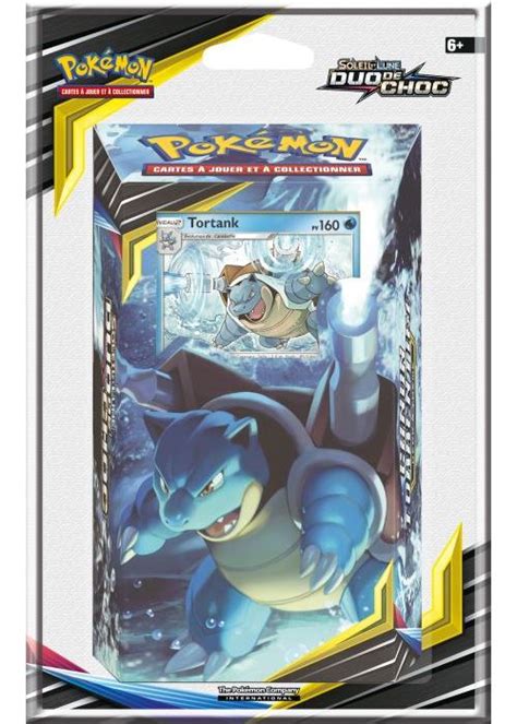 Booster Starter Pokémon Soleil et Lune 9 Duo de choc Modèle aléatoire