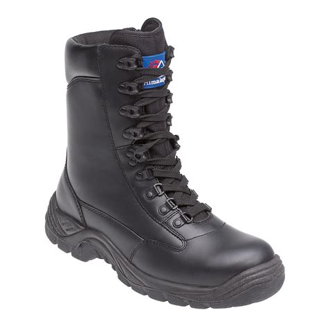 Himalayan S Black High Cut Utility Safety Boot With Side Zip