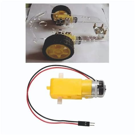 12v Robot Smart Car Dc Motor Diy 3 6v At Rs 40 In New Delhi Id 22560419197