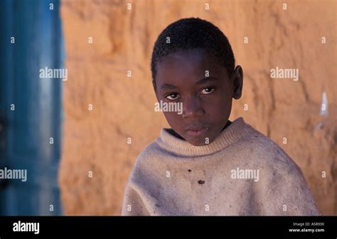 Portrait Of A Local Boy Fulmer Namibgrens Nr Klein Aub On The Back Rd