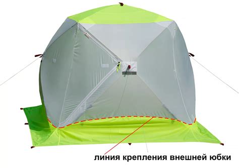Купить зимнюю палатку Лотос Куб 3 Компакт ЭКО с системой компактного ...