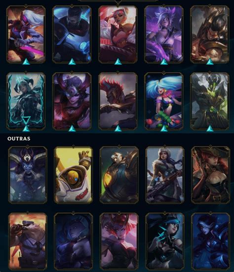 Conta Lol Lv276 89 Skins 1 Ultimate 15 Lendarias 37 Épicas League Of